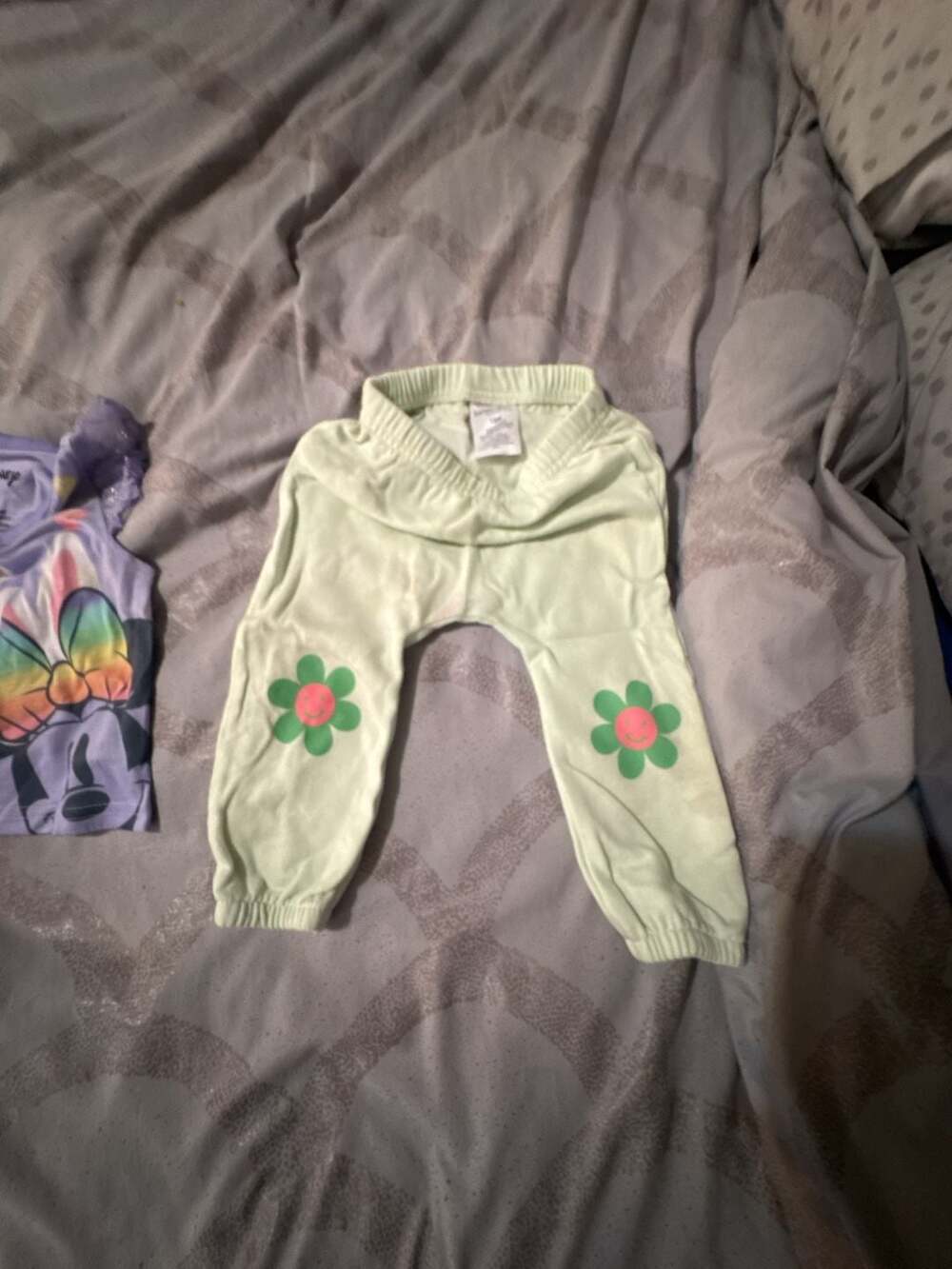Buy Aiko - 2pc-Set - Girls Floral Sweat Top & Joggers - Green Online